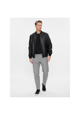 Boss Кожено яке Jogipi 50498511 Черен Regular Fit - Pepit.bg