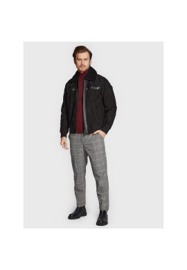 Boss Кожено яке Jur 50476983 Черен Regular Fit - Pepit.bg