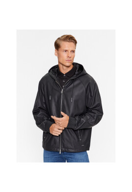 Boss Кожено яке Montago 50499328 Черен Regular Fit - Pepit.bg
