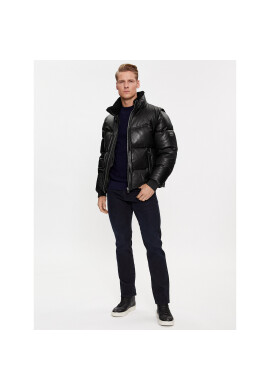 Boss Кожено яке Mufaro 50504925 Черен Regular Fit - Pepit.bg
