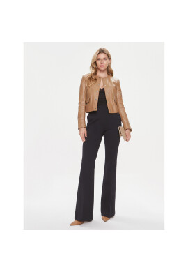 Boss Кожено яке Samarie 50505500 Бежов Slim Fit - Pepit.bg