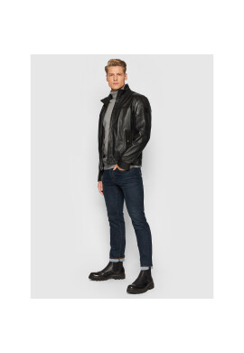 Boss Кожено яке Joles 1 50448034 Черен Regular Fit - Pepit.bg