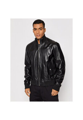 Boss Кожено яке Nafan 50456274 Черен Regular Fit - Pepit.bg