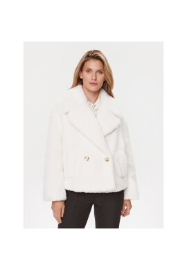 Boss Кожух Curmina 50503419 Бял Oversize - Pepit.bg