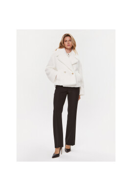 Boss Кожух Curmina 50503419 Бял Oversize - Pepit.bg