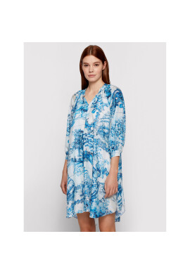 Boss Лятна рокля Difloru 50454550 Син Oversize - Pepit.bg
