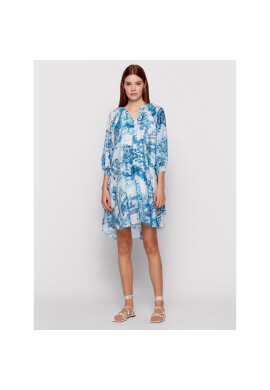 Boss Лятна рокля Difloru 50454550 Син Oversize - Pepit.bg