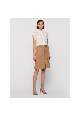 Boss Мини пола C_Vaggie-D 50448177 Бежов Regular Fit - Pepit.bg