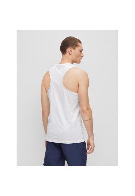 Boss Мъжки топ 50491711 Бял Regular Fit - Pepit.bg