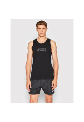 Boss Мъжки топ Beach 50469301 Черен Regular Fit - Pepit.bg