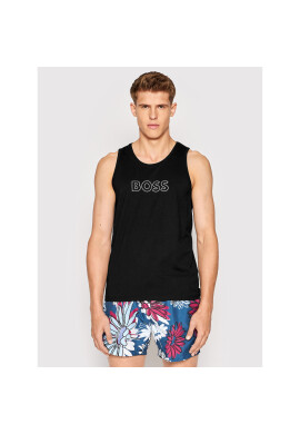 Boss Мъжки топ Beach 50469301 Черен Regular Fit - Pepit.bg