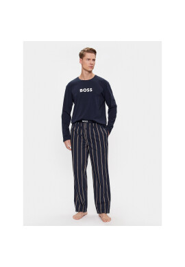 Boss Пижама Easy 50488084 Тъмносин Regular Fit - Pepit.bg