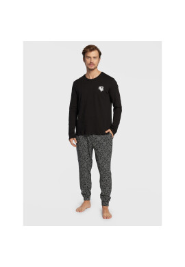 Boss Пижама Relax 50479316 Черен Regular Fit - Pepit.bg