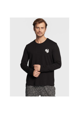 Boss Пижама Relax 50479316 Черен Regular Fit - Pepit.bg