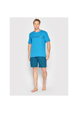 Boss Пижама Urban 50465583 Син Regular Fit - Pepit.bg