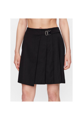 Boss Плисирана пола 50486772 Черен Regular Fit - Pepit.bg