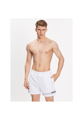 Boss Плувни шорти 50469300 Бял Regular Fit - Pepit.bg