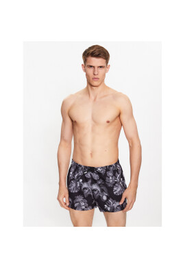 Boss Плувни шорти Salmon 50469328 Черен Regular Fit - Pepit.bg