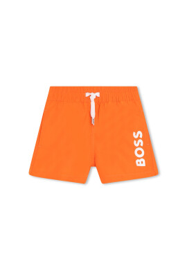 Boss Плувни шорти J04472 M Оранжев Regular Fit - Pepit.bg
