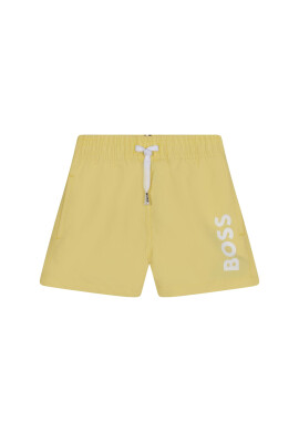 Boss Плувни шорти J04472 M Жълт Regular Fit - Pepit.bg