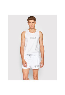 Boss Плувни шорти Mooneye 50469280 Бял Regular Fit - Pepit.bg