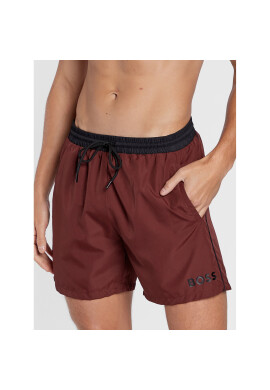 Boss Плувни шорти Starfish 50469302 Бордо Regular Fit - Pepit.bg