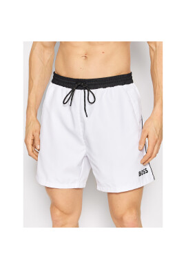 Boss Плувни шорти Starfish 50469302 Бял Regular Fit - Pepit.bg