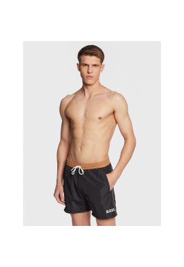 Boss Плувни шорти Starfish 50469302 Черен Regular Fit - Pepit.bg