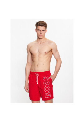 Boss Плувни шорти Whale 50493422 Червен Regular Fit - Pepit.bg