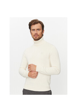 Boss Поло Akiro 50498952 Екрю Regular Fit - Pepit.bg