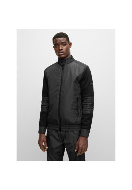 Boss Преходно яке 50481756 Черен Regular Fit - Pepit.bg
