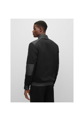 Boss Преходно яке 50481756 Черен Regular Fit - Pepit.bg