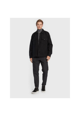 Boss Преходно яке Lowo 50476051 Черен Oversize - Pepit.bg