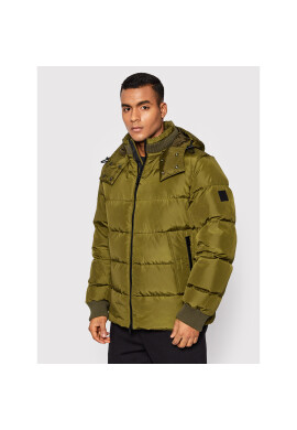 Boss Пухено яке Dorleon 50454576 Зелен Regular Fit - Pepit.bg