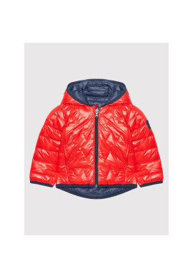 Boss Пухено яке J06236 M Червен Regular Fit - Pepit.bg