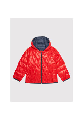 Boss Пухено яке J06236 S Червен Regular Fit - Pepit.bg