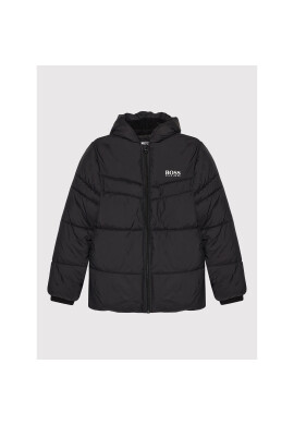 Boss Пухено яке J26458 D Черен Regular Fit - Pepit.bg