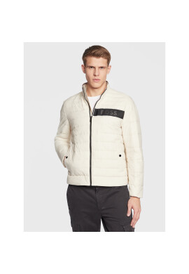 Boss Пухено яке 50464308 Екрю Regular Fit - Pepit.bg