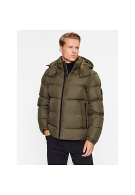 Boss Пухено яке Corbinian 50497836 Зелен Regular Fit - Pepit.bg