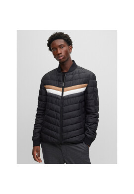 Boss Пухено яке Covillo 50487055 Черен Regular Fit - Pepit.bg