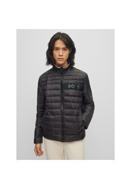 Boss Пухено яке Darolus 50464308 Черен Regular Fit - Pepit.bg