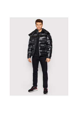 Boss Пухено яке Dobel_Hc 50461455 Черен Regular Fit - Pepit.bg