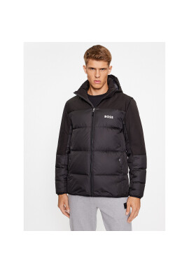 Boss Пухено яке J_Hamar1 50497558 Черен Regular Fit - Pepit.bg