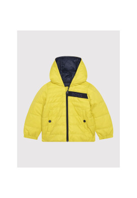 Boss Пухено яке J06254 M Жълт Regular Fit - Pepit.bg