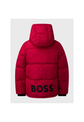 Boss Пухено яке J26488 D Червен Regular Fit - Pepit.bg