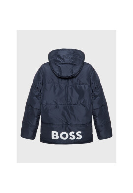 Boss Пухено яке J26488 D Тъмносин Regular Fit - Pepit.bg