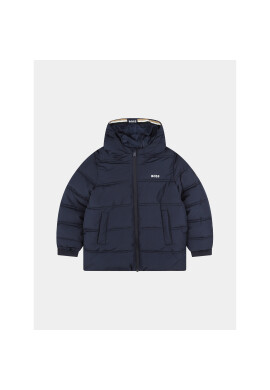 Boss Пухено яке J26518 D Тъмносин Regular Fit - Pepit.bg