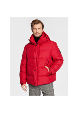 Boss Пухено яке Omaris 50477925 Червен Regular Fit - Pepit.bg
