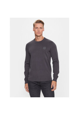 Boss Пуловер 50471343 Сив Regular Fit - Pepit.bg