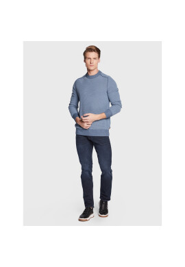 Boss Пуловер Akopak 50474881 Син Regular Fit - Pepit.bg
